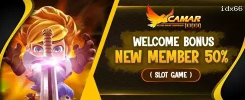 WELCOME BONUS NEW MEMBER 50_ promotion image