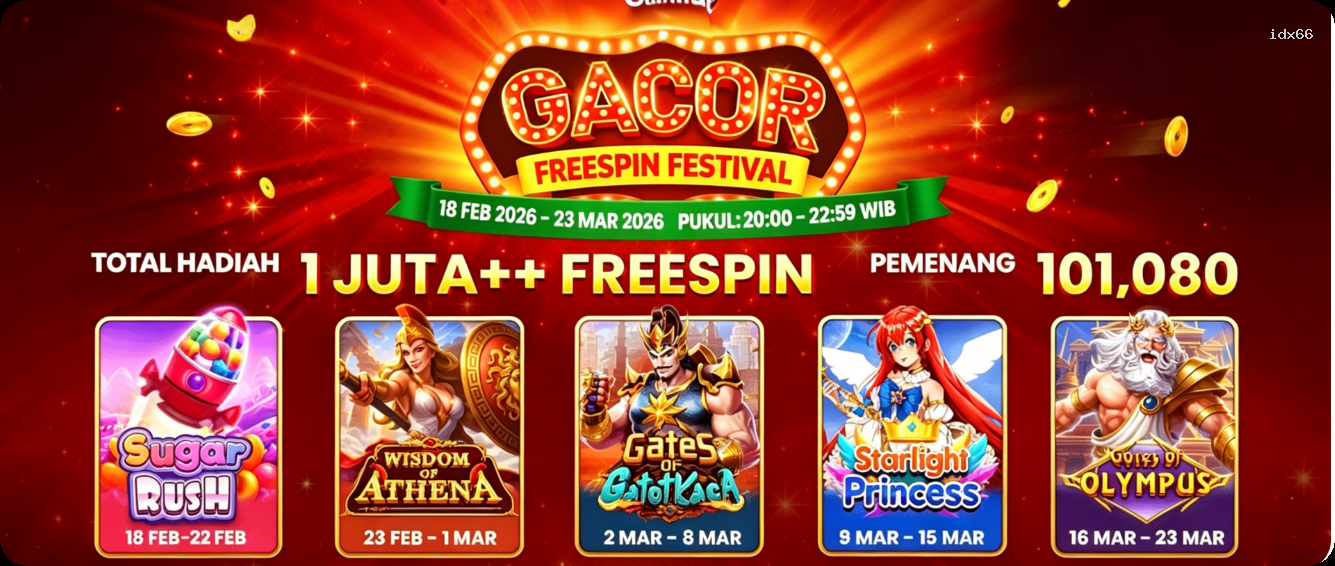 Login idx66 Sekarang Bonus Melimpah